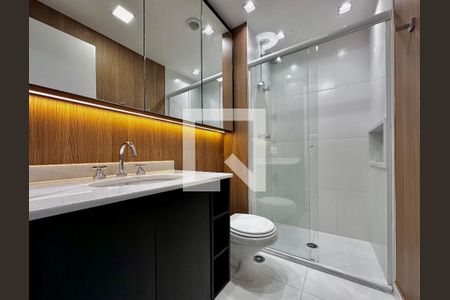 Studio para alugar com 26m², 1 quarto e sem vaga Studio para alugar com 26m², 1 quarto e sem vagaBanheiro