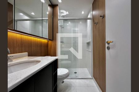 Studio para alugar com 26m², 1 quarto e sem vaga Studio para alugar com 26m², 1 quarto e sem vagaBanheiro