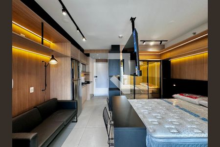 Studio para alugar com 26m², 1 quarto e sem vaga Studio para alugar com 26m², 1 quarto e sem vagaSala