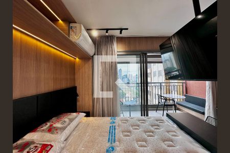 Studio para alugar com 26m², 1 quarto e sem vaga Studio para alugar com 26m², 1 quarto e sem vagaQuarto