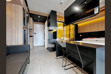 Studio para alugar com 26m², 1 quarto e sem vaga Studio para alugar com 26m², 1 quarto e sem vagaSala