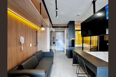 Studio para alugar com 26m², 1 quarto e sem vaga Studio para alugar com 26m², 1 quarto e sem vagaSala