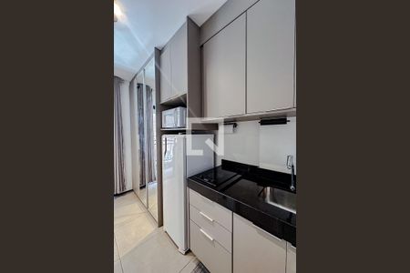 Studio à venda com 27m², 1 quarto e sem vagaCozinha