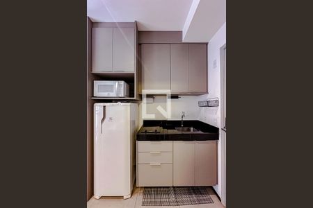 Studio à venda com 27m², 1 quarto e sem vagaCozinha