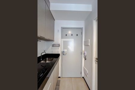 Studio à venda com 27m², 1 quarto e sem vagaCozinha