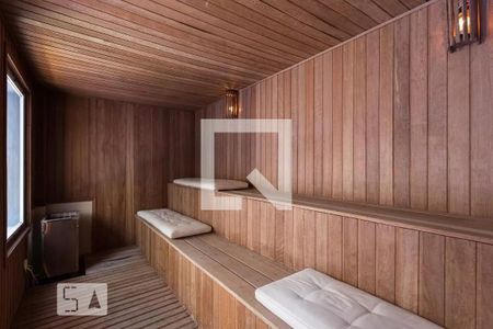 Studio para alugar com 39m², 1 quarto e 1 vagaSauna