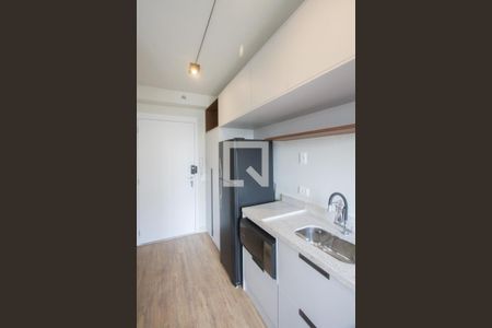 Cozinha de kitnet/studio para alugar com 1 quarto, 25m² em Santo Amaro, São Paulo