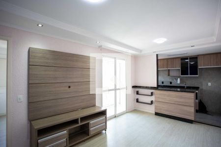 Sala de apartamento à venda com 2 quartos, 50m² em Piraporinha, Diadema