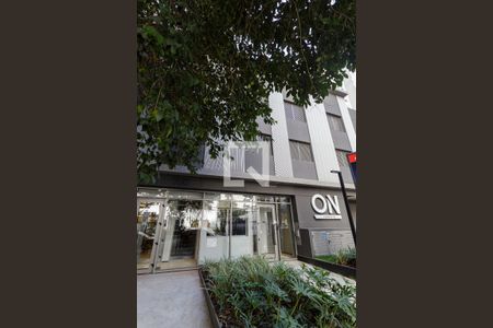 Studio para alugar com 26m², 1 quarto e sem vaga Studio para alugar com 26m², 1 quarto e sem vagaFachada