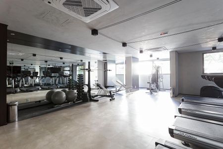 Studio para alugar com 26m², 1 quarto e sem vaga Studio para alugar com 26m², 1 quarto e sem vagaÁrea comum - Academia