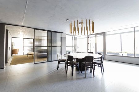 Studio para alugar com 26m², 1 quarto e sem vaga Studio para alugar com 26m², 1 quarto e sem vagaÁrea comum - Salão de festas