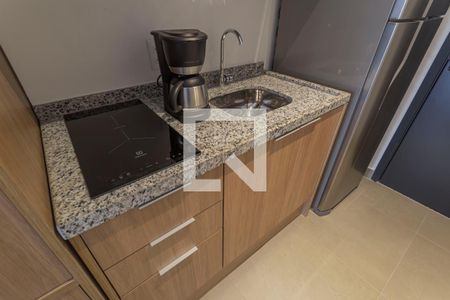 Studio para alugar com 26m², 1 quarto e sem vaga Studio para alugar com 26m², 1 quarto e sem vagaCozinha