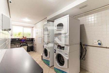 Studio à venda com 30m², 1 quarto e 1 vagaLavanderia