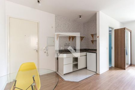 Cozinha de kitnet/studio à venda com 1 quarto, 30m² em Vila Buarque, São Paulo