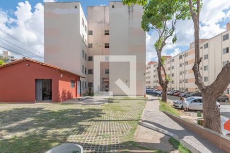 Área externa de apartamento à venda com 2 quartos, 50m² em Heliópolis, Belo Horizonte