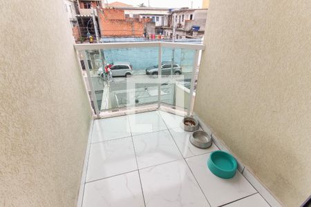 Varanda da Suíte de casa para alugar com 3 quartos, 125m² em Vila Danubio Azul, São Paulo