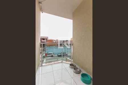Varanda da Suíte de casa para alugar com 3 quartos, 125m² em Vila Danubio Azul, São Paulo