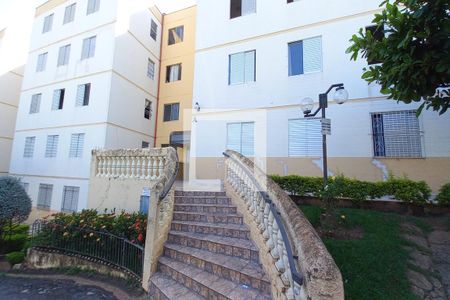 fachada do Bloco de apartamento para alugar com 2 quartos, 67m² em Jardim Interlagos, Campinas