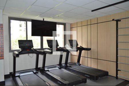 Studio para alugar com 24m², 1 quarto e sem vagaAcademia