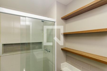 Banheiro de kitnet/studio para alugar com 1 quarto, 26m² em Campos Elíseos, São Paulo