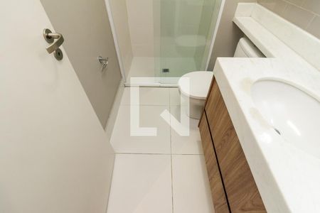 Banheiro de kitnet/studio para alugar com 1 quarto, 26m² em Campos Elíseos, São Paulo