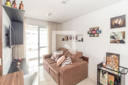 Sala de apartamento à venda com 2 quartos, 56m² em Chácara Seis de Outubro, São Paulo