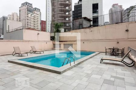 Área comum - Piscina de apartamento para alugar com 3 quartos, 178m² em Itaim Bibi, São Paulo
