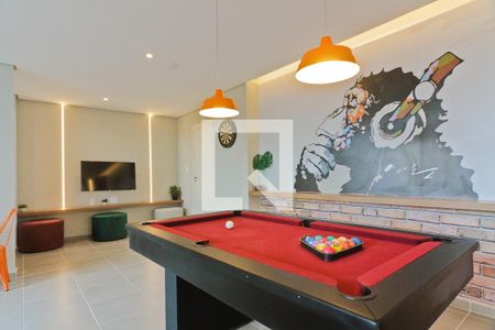 Apartamento à venda com 37m², 2 quartos e sem vagaSalão de jogos