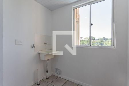 Cozinha e Área de Serviço de apartamento para alugar com 2 quartos, 42m² em Parque Santa Fé, Porto Alegre