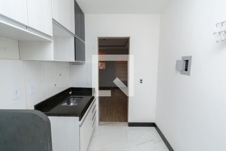 Apartamento à venda com 48m², 2 quartos e 1 vagaCozinha e Área de Serviço