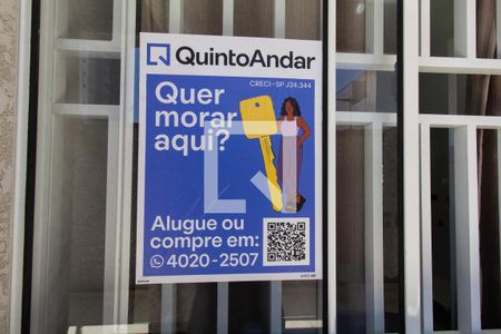 Apartamento à venda com 40m², 2 quartos e sem vagaFachada interna - plaquinha