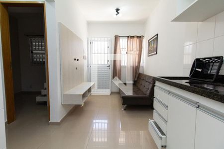 Sala e Cozinha de apartamento à venda com 2 quartos, 40m² em Vila Nova Savoia, São Paulo