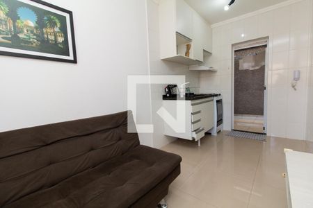 Sala e Cozinha de apartamento à venda com 2 quartos, 40m² em Vila Nova Savoia, São Paulo