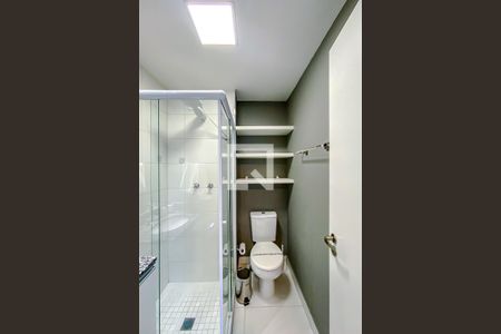 Banheiro de apartamento para alugar com 1 quarto, 20m² em Brás, São Paulo