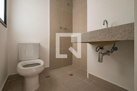 Studio para alugar com 25m², 1 quarto e sem vaga Studio para alugar com 25m², 1 quarto e sem vagaBanheiro