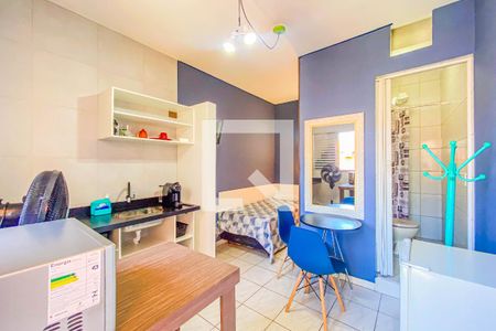 Studio de kitnet/studio para alugar com 1 quarto, 18m² em Santo Amaro, São Paulo