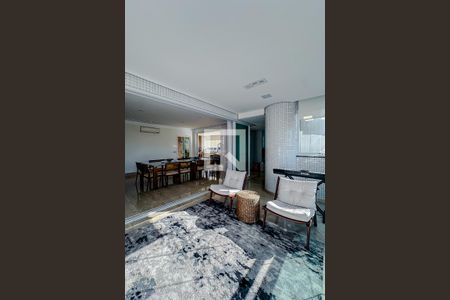 Varanda da Sala de apartamento à venda com 5 quartos, 335m² em Vila Regente Feijó, São Paulo