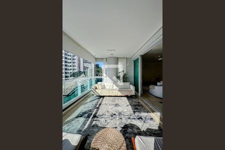 Varanda da Sala de apartamento à venda com 5 quartos, 335m² em Vila Regente Feijó, São Paulo