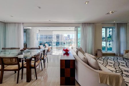 Sala de apartamento à venda com 5 quartos, 335m² em Vila Regente Feijó, São Paulo