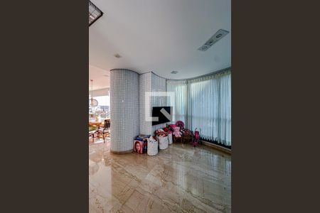 Varanda da Sala de apartamento à venda com 5 quartos, 335m² em Vila Regente Feijó, São Paulo