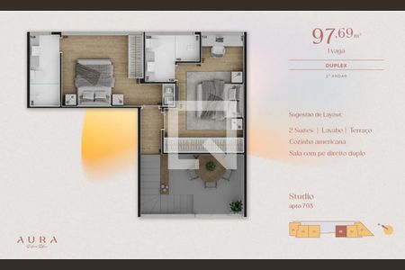 Apartamento à venda com 1 quarto, 42m² em Funcionários, Belo Horizonte