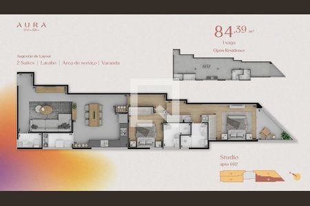 Apartamento à venda com 1 quarto, 42m² em Funcionários, Belo Horizonte