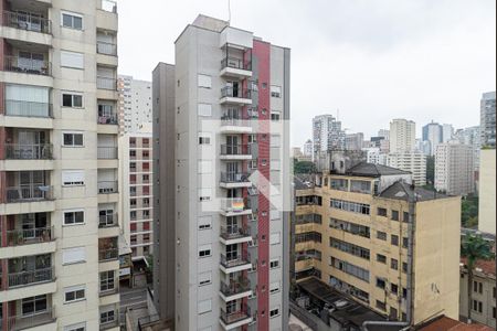 Vista da Sala de apartamento para alugar com 2 quartos, 61m² em Consolação, São Paulo
