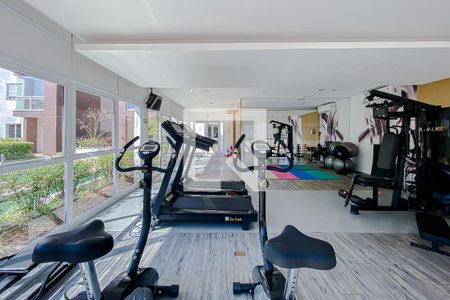 Apartamento para alugar com 55m², 2 quartos e 2 vagasÁrea comum - Academia