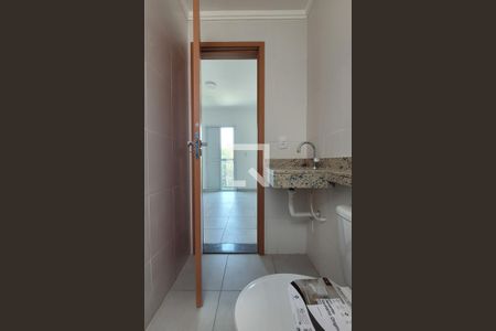 Apartamento para alugar com 110m², 2 quartos e 1 vagaBanheiro da suíte