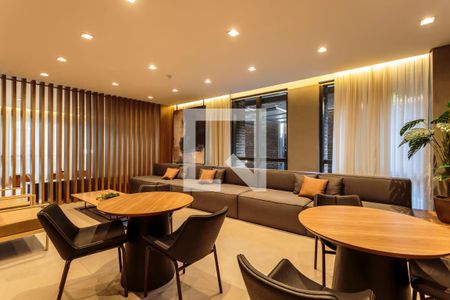 Studio para alugar com 32m², 1 quarto e sem vagaÁrea comum - Salão de festas