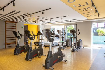 Studio à venda com 32m², 1 quarto e sem vagaÁrea comum - Academia