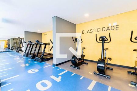 Apartamento para alugar com 30m², 1 quarto e 1 vaga Apartamento para alugar com 30m², 1 quarto e 1 vagaÁrea comum - Academia