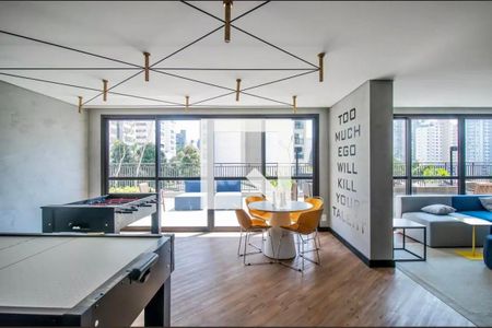 Apartamento para alugar com 30m², 1 quarto e 1 vaga Apartamento para alugar com 30m², 1 quarto e 1 vagaÁrea comum - Salão de Jogos