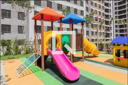 Área comum - Playground de kitnet/studio para alugar com 1 quarto, 24m² em Butantã, São Paulo